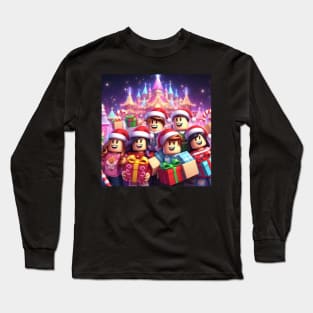 Roblox christmas magic Long Sleeve T-Shirt